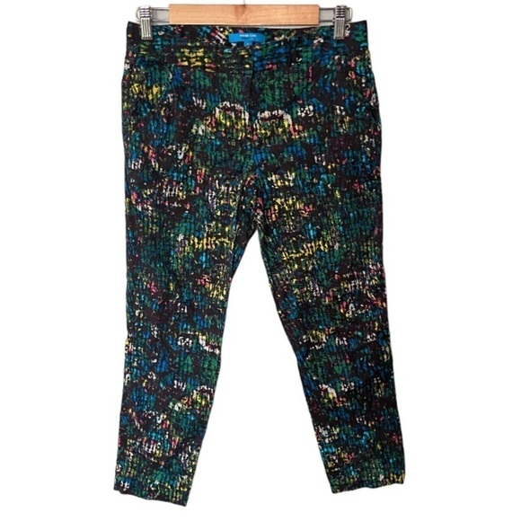 Derek Lam Rio Capri Pants in Nightshade Multi - Picture 3 of 12